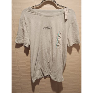Women's Zoe + Liv T-Shirt XXL Aqua Grey